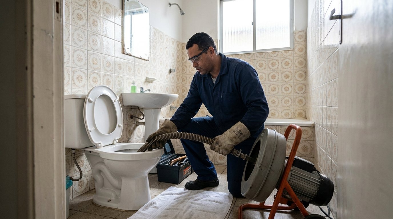 Atendimento em Vaso Sanitário em São José do Rio Preto‑SP